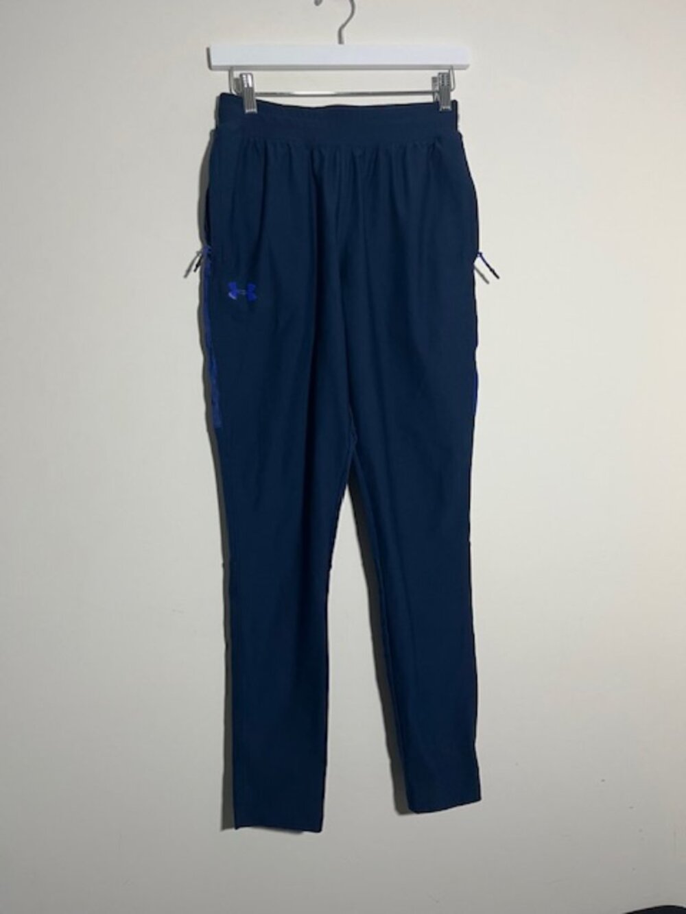 Under Armour Navy Blue Track Pants Size Small